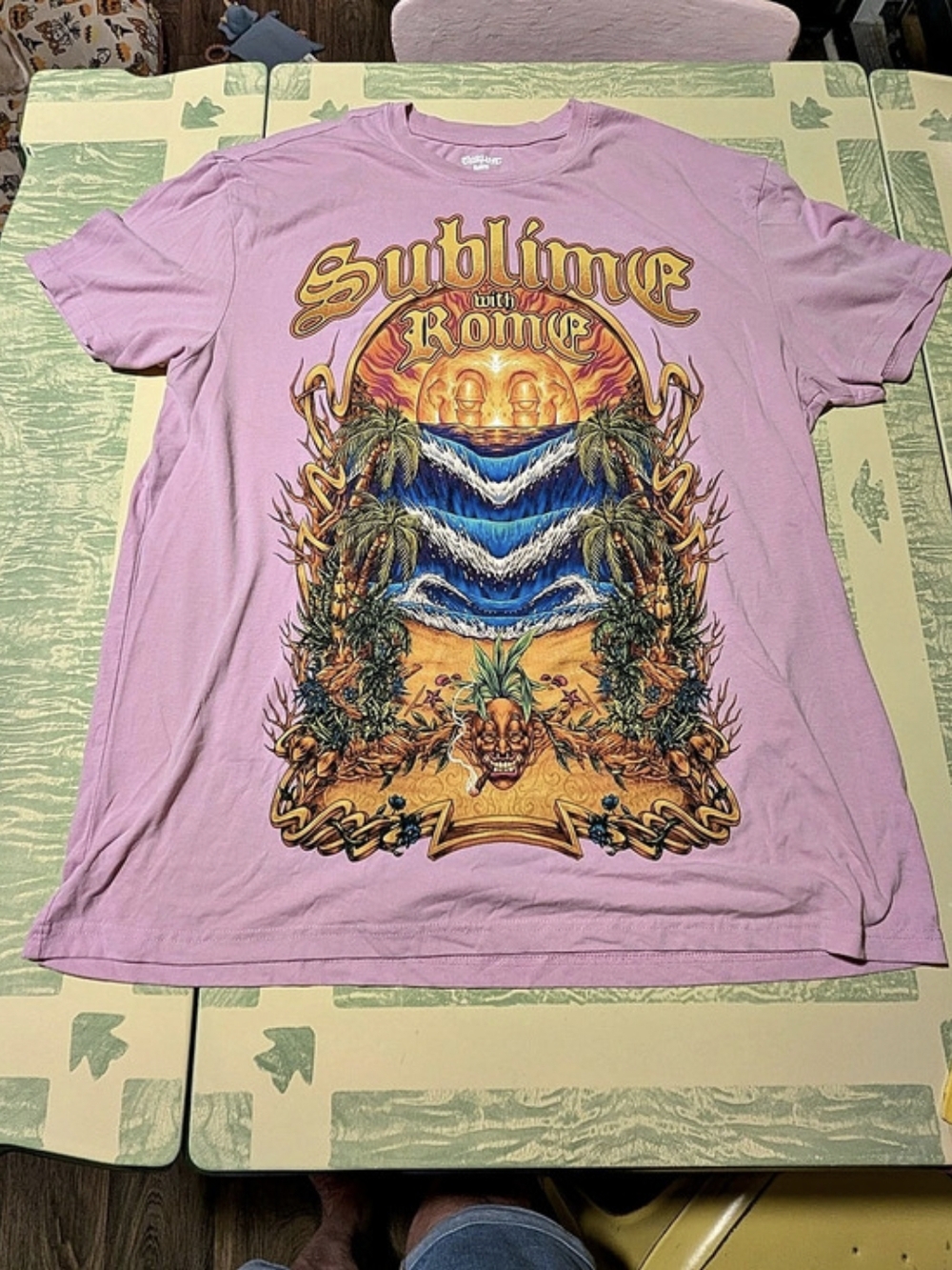 Sublime Summer Tour 2019 Graphic Tee in Pink Size 2XL
